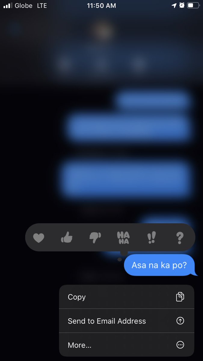 gomallofficial's tweet photo. @AppleSupport where’s the “Send as text message” option on iOS 13.3? https://t.co/YumKTqfPNS