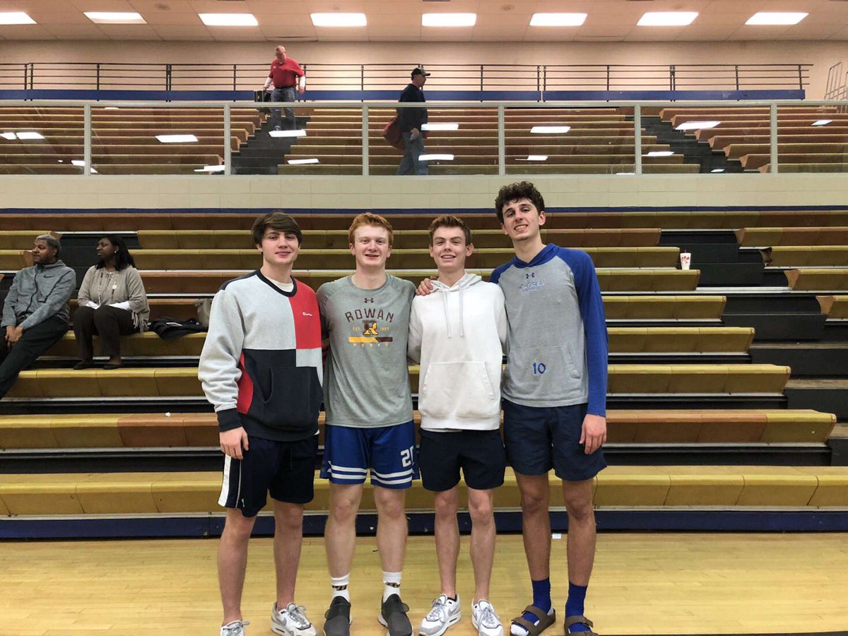 More <a href="/JayhawksJba/">JBAJayhawks</a> Brotherhood on display...just got this pic of <a href="/BCS_Lions/">Briarwood Athletics</a> ‘20 PG <a href="/blakelester_/">Blake Lester</a> &amp; ‘21 SG @LandonNuyt watching <a href="/ChelseaBoysBB/">CHHS Boys Basketball</a> ‘20 PF <a href="/CalebMoore_10/">Caleb Moore</a> &amp; ‘20 SG Jacob Tierney on their night off!!