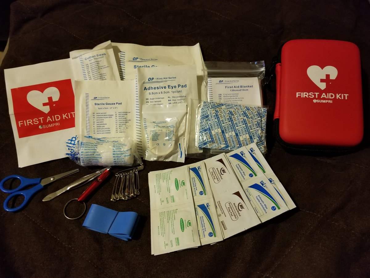 midnighthoopla's tweet photo. Check out this Mini First Aid Kit by SUMPRI! It includes 80 different pieces in a compat case! Make sure your family is prepared for the unexpected, get one here 👉: https://t.co/hr4U4sT572
#sumpri #firstaidkit #minifirstaidkit #Emergencyfirstaidkit #survivalkit #campingfirstaid https://t.co/xZNDJ3qj5Y