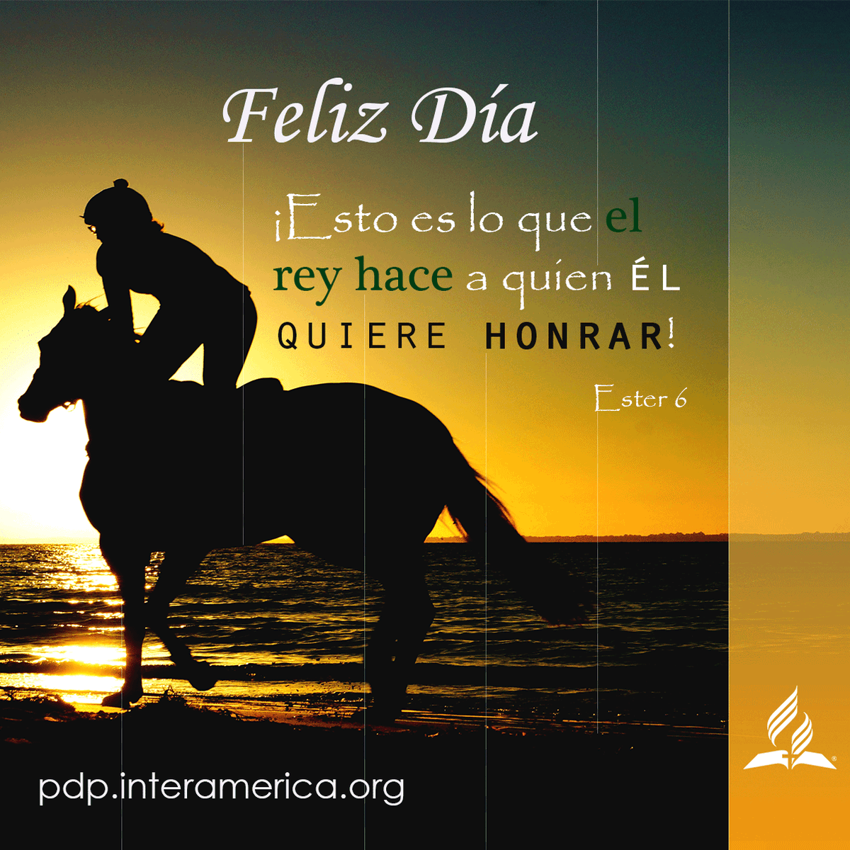 pdpinteramerica's tweet photo. La sonrisa de Amán se tornó en mueca. ¡Suponía que los honores iban a ser para él! mán tuvo que obedecer. 

Si te gusta ¡Comparte!

#FelizSemana #PrimeroDios #SomosInteramerica #rey #honrar #enemigo #King #honor #obey #enemy #adventist #adventista #AdventistIAD #AdventistasDIA https://t.co/0D3MUnrcou