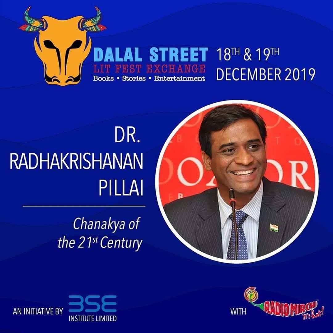 rchanakyapillai's tweet photo. Today I will be speaking at @DSLITFest on #Topic: 'Importance of Wealth According to Chanakya Neeti' at 12:30pm.
I will also be launching my latest book #ChanakyaNeeti at the event!
#Venue: International Convention Hall, PJ Towers, Dalal Street.
#DSLFX #DSLFX19
@JaicoBooksIN https://t.co/9ZQZzjmSDe