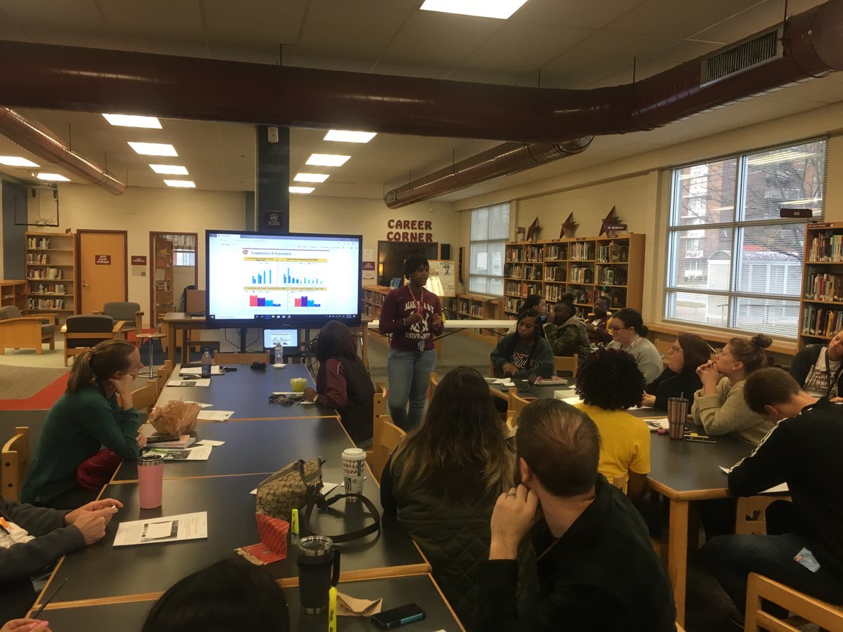 Charles50195033's tweet photo. Our Tiger Way RTI Tier I &amp; Tier II team studying our action research article over teacher modeled behavior and monthly data review that builds a solid foundation for teacher and student relationships the Tiger Way! https://t.co/fkslnItMYZ