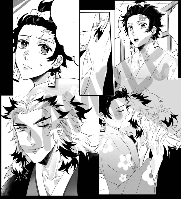 Sample for my Rengoku x Tanjirou fanbook 👌💞💞💞
#鬼滅の刃 #煉炭 