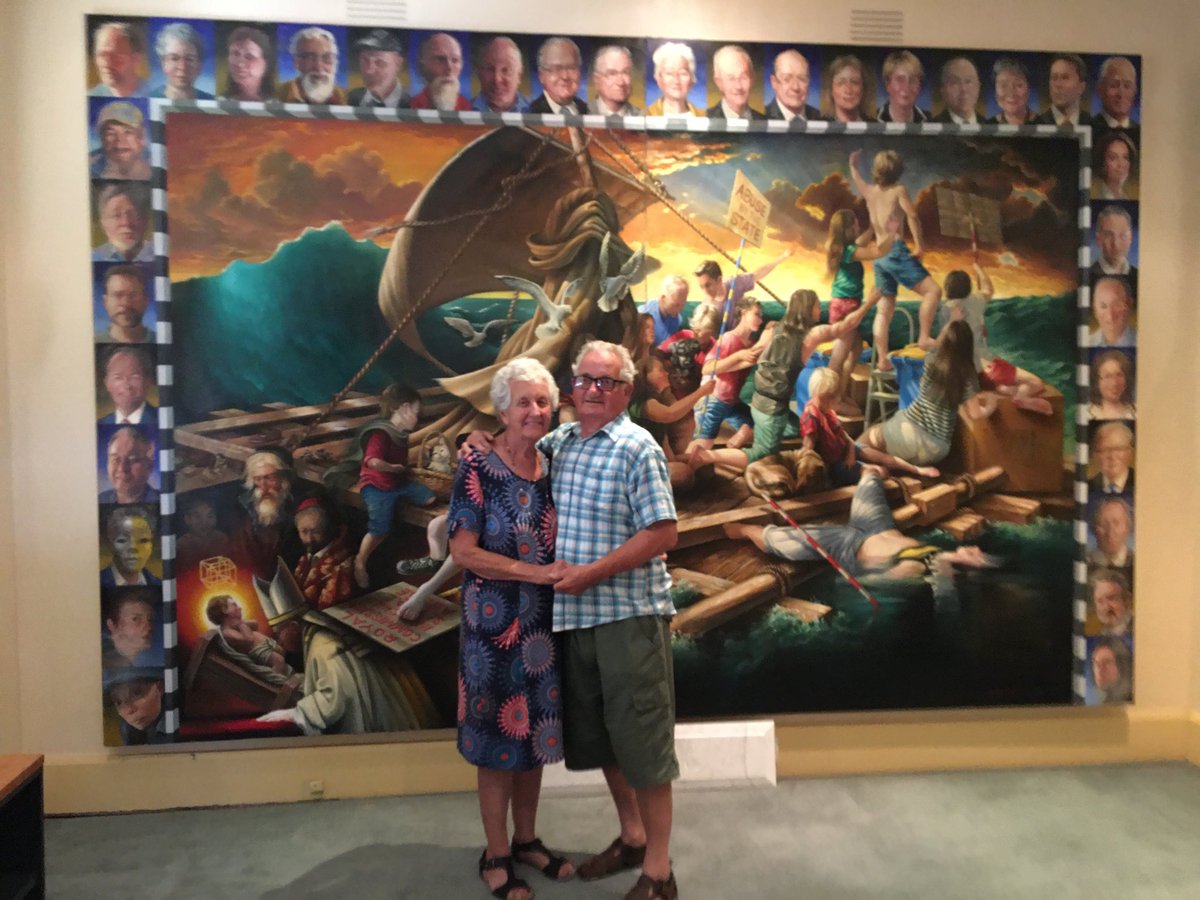 CLAN_AU's tweet photo. Jenny &amp; Mal of #Perth #WesternAustralia visited Australian Orphanage Museum Geelong
Thanks J loving &amp;caring Mal 50yrs+
Mal left #Bristol UK as a #ChildMigrant shipped with his brother #ChristianBrothers horror orphanages #Castledare &amp; #Bindoon 
See CLAN’s instagram 4Mal’s video👏 https://t.co/LWzh0LcVh5