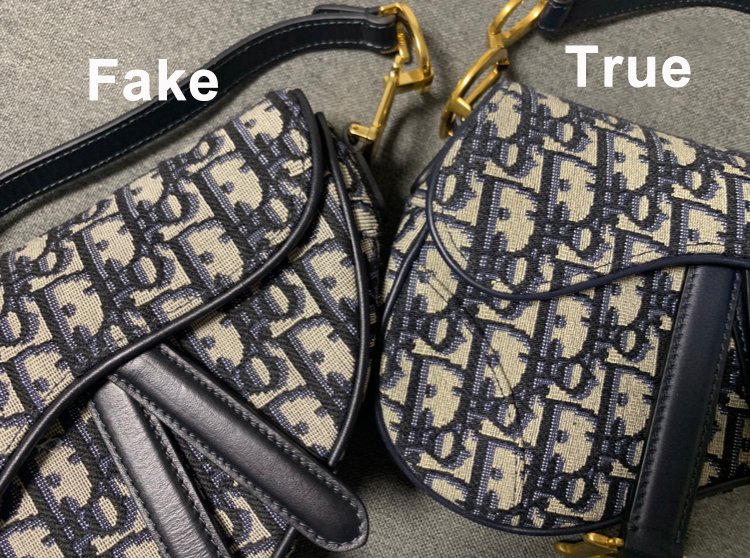 dior saddle bag real vs fake