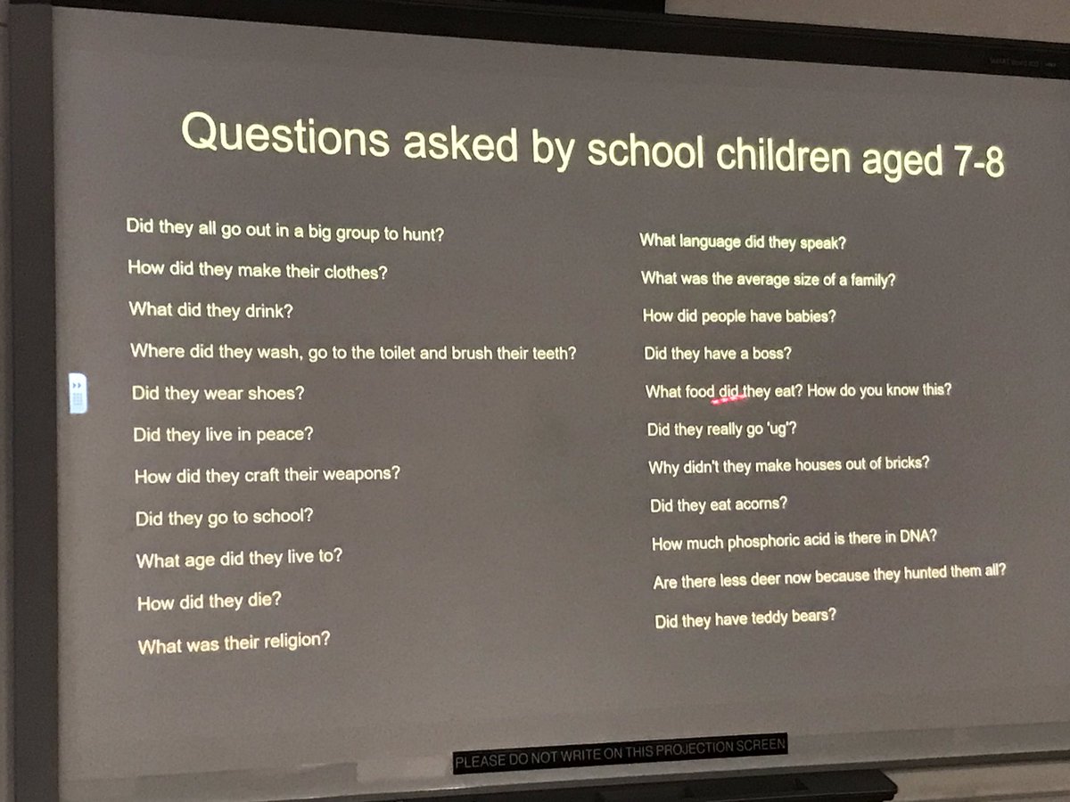 CaradocPeters's tweet photo. Imaginative reconstruction difficult for professional archaeologists @DonaldHenson1 but necessary to answer children’s questions #tag2019ucl #tag37 https://t.co/YLF6WOd707