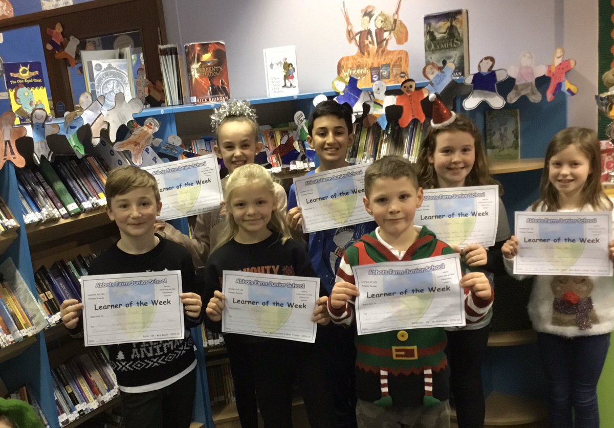abbotsfarm's tweet image. Last week’s very festive looking Learners of the Week in their finest Christmas jumpers #learnersforlife #ChristmasJumperDay2019