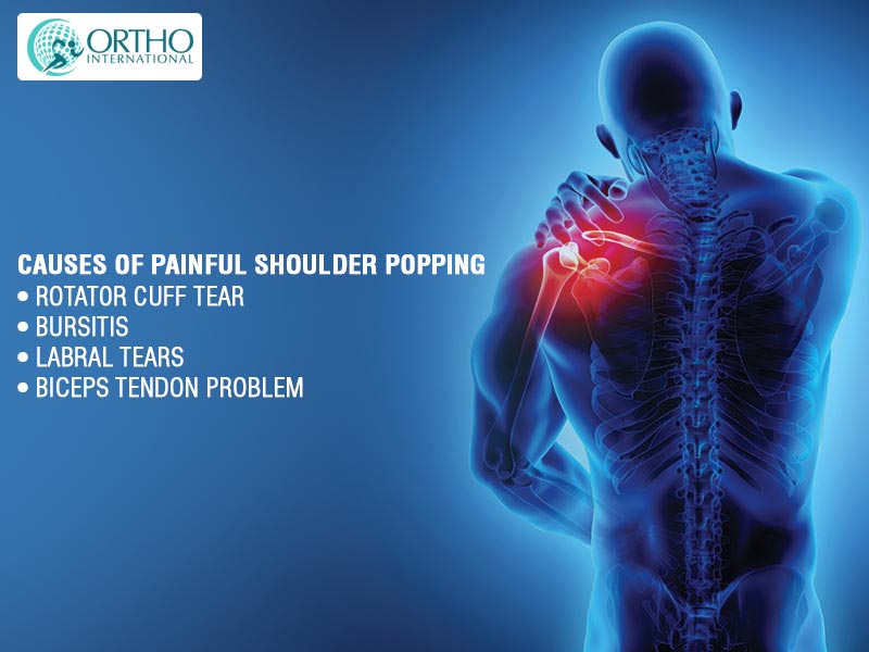 Causes Of Painful Shoulder Popping 
* Rotator Cuff Tear
* Bursitis
* Labral Tears 
* Biceps Tendon Problem 

#Painful #Shoulder #Popping #RotatorCuffTear #Bursitis #LabralTears #BicepsTendonProblem #DrAbhishekMishra #OrthopaedicSurgeonInDelhi

drabhishekortho.com