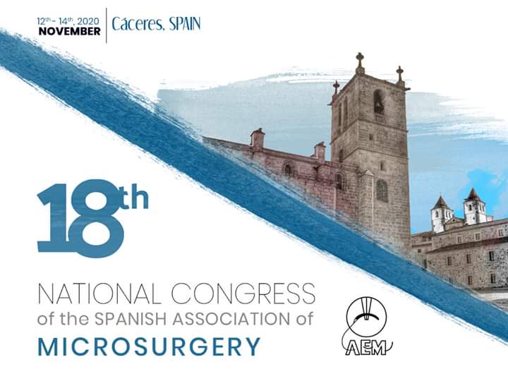 AEMMicrocirugia's tweet image. El Congreso de la Asociación Española de #Microcirugía será celebrado en el @ccmijesususon en Cáceres durante los días 12, 13 y 14 de noviembre de 2020. Estamos preparando un programa científico muy ambicioso y de rotunda actualidad. ¡Os eperamos!
#Microsurgery
