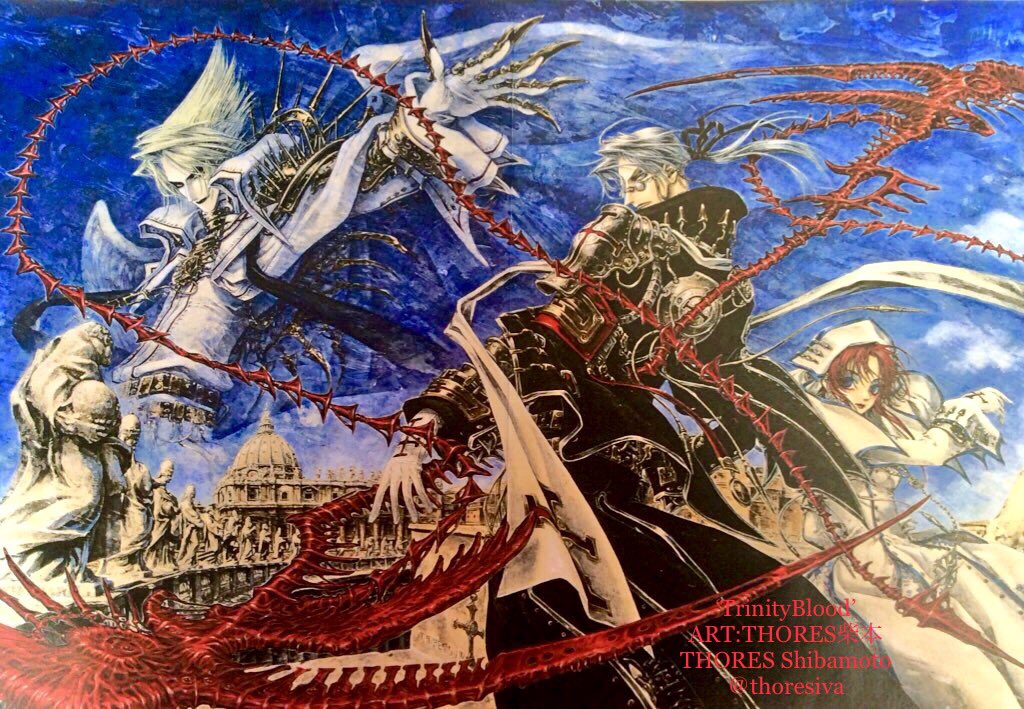 Trinity Blood　トリニティ・ブラッド　ポスター　THORES柴本 THORES柴本 on X: 