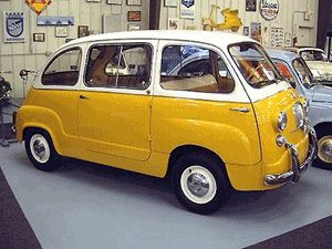 QuirkyRides's tweet image. It's nice when #quirky becomes #classic #Fiat #Multipla #1950s/#1960s