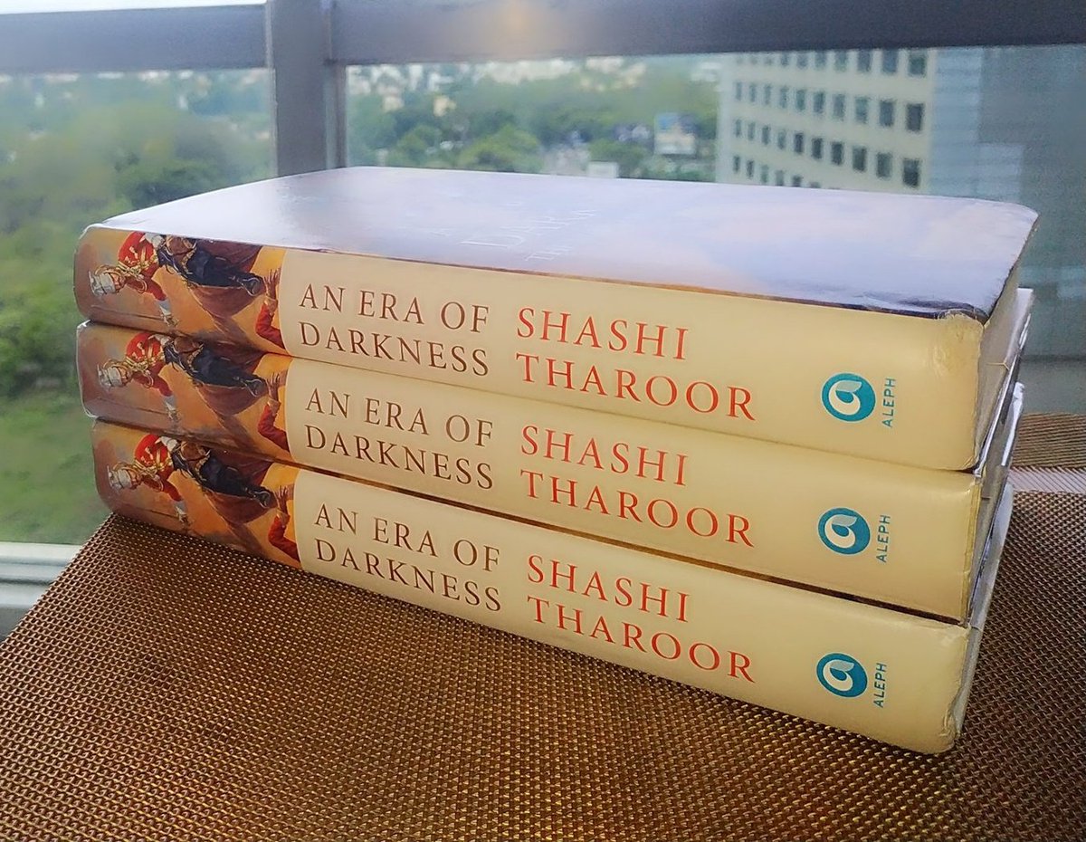 Inshal07's tweet image. Congratulations Dr. @ShashiTharoor ji on the Sahitya Academy Award. 

&apos;An Era of Darkness&apos; is stardust of a book!

With your win, we feel we have won something too ― such important book. #AnEraOfDarkness #ShashiTharoor