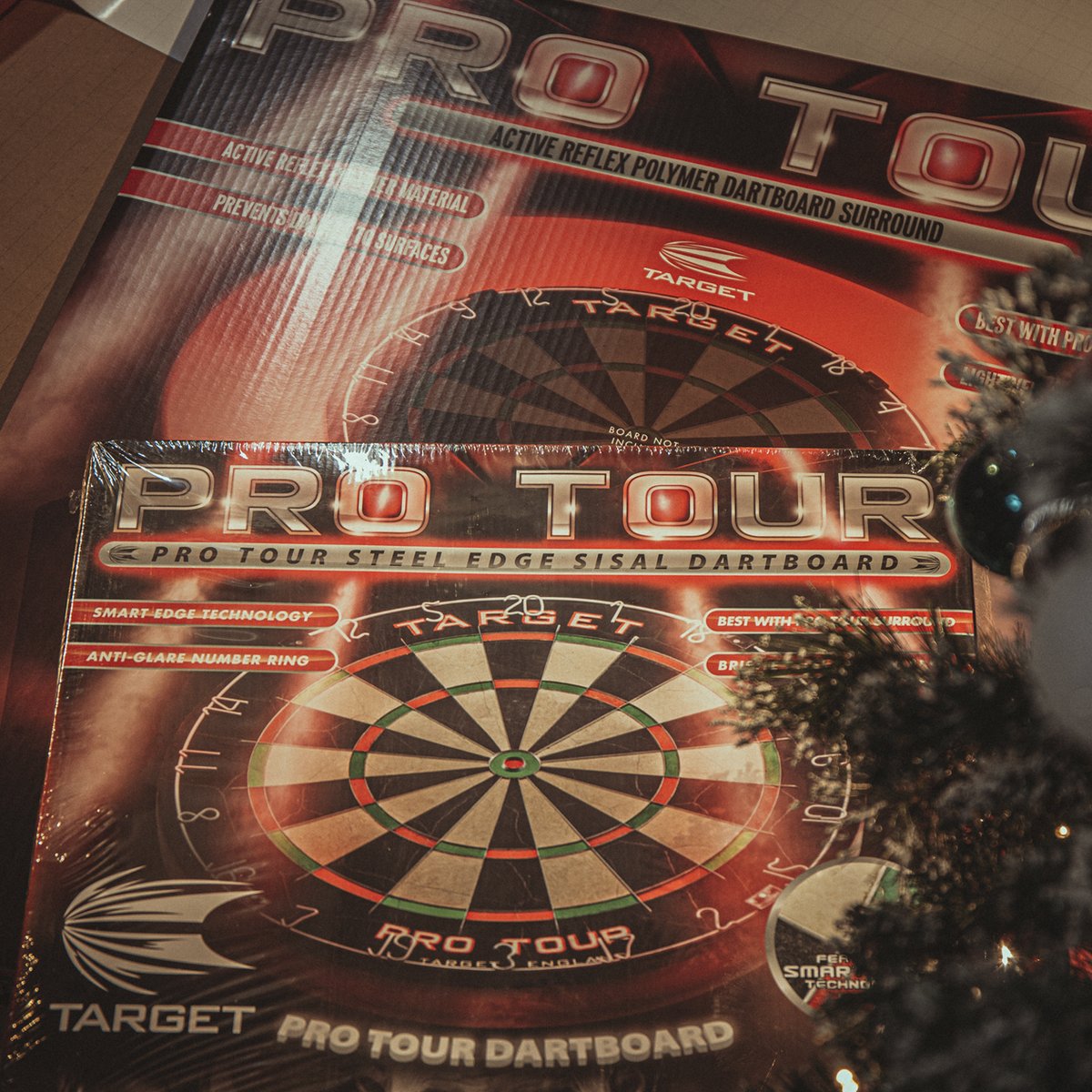Target Darts (@targetdarts) on Twitter photo On the 6th day of the World Championships, Target Darts gave to me...."
1 x Pro Tour Dartboard
1 x Pro Tour Surround  
For your chance to win, all you need to do is like & comment.
Winners announced 5pm On the 6th day of the World Championships, Target Darts gave to me...."
1 x Pro Tour Dartboard
1 x Pro Tour Surround  
For your chance to win, all you need to do is like & comment.
Winners announced 5pm