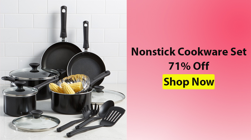 realDeals2Shop's tweet photo. Buy Tools Of The Trade Nonstick 13-Pc Cookware Set | 71% Off
Enjoy non-stick performance & a variety of the essentials.
#CookwareSet #13PcCookwareSet #CookingSet #CookingWare #NonstickCookwareSet #NonstickCookware #ToolsOfTheTrade #BestCookware
Shop Now: https://t.co/S7TsHawx1z https://t.co/1JgpAa5Bqh