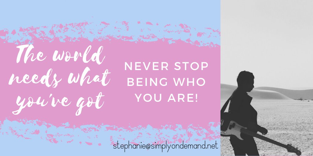 StephWium's tweet image. #WednesdayWisdom
What will happen if we start living the life that WE'RE meant to?
What will happen if we stop conforming to what the world wants us to be?
Never stop being who you were created to be!
#SimplyOnDemand #CreativeImages #IcanHelp #Motivation #Inspiration
