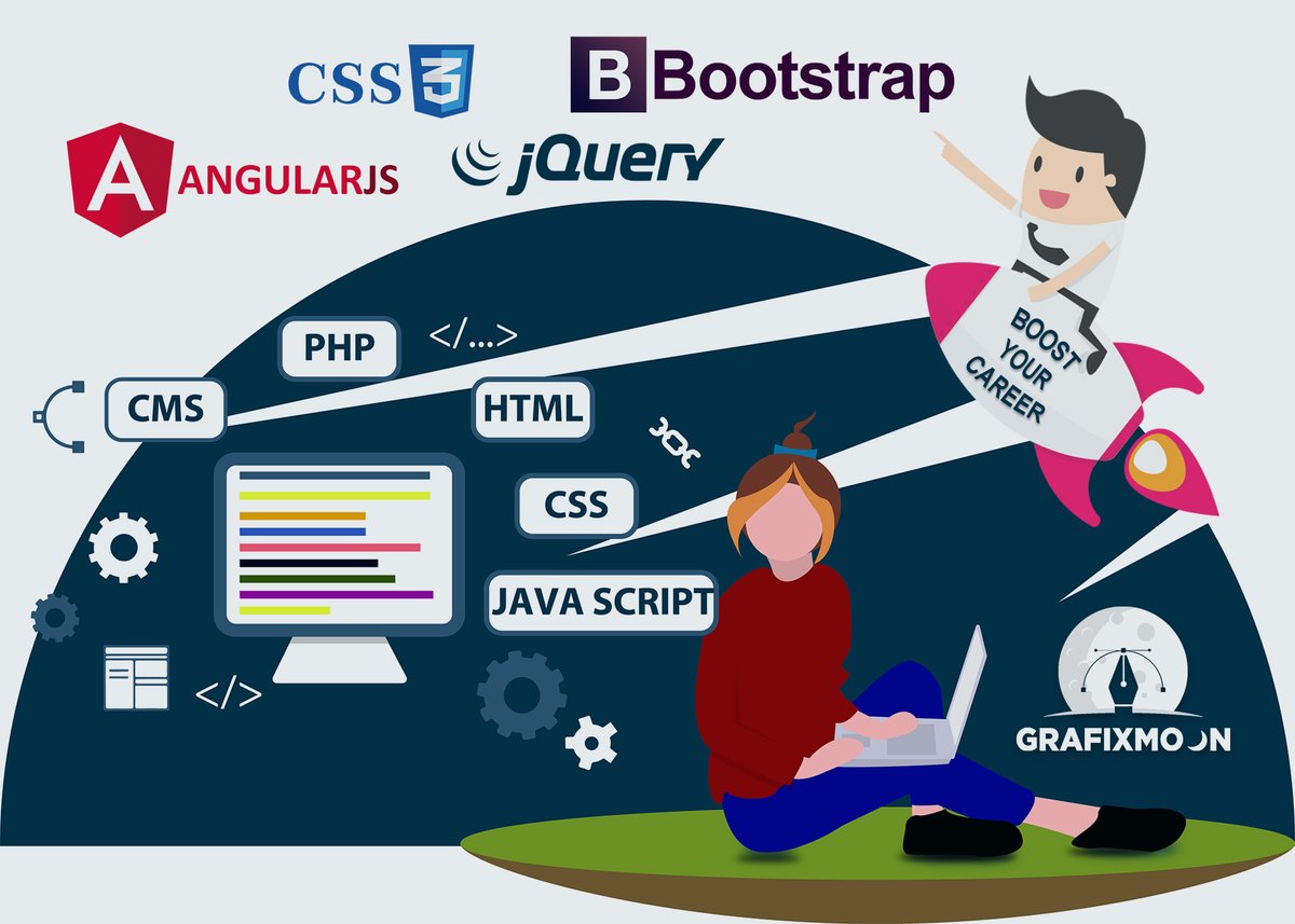 GRAFIXMOON1's tweet photo. #Grafixmoon #Multimediainstitute #Bestinstituteinsaket #WebDevelopment #Cordinglover #Freeenrollmentfees #Hurryup #Boostyourcareer #PHP #CMS #JAVASCRIPT #Programminglanguages #Hurrrryuppp https://t.co/J1OSUm3XWL