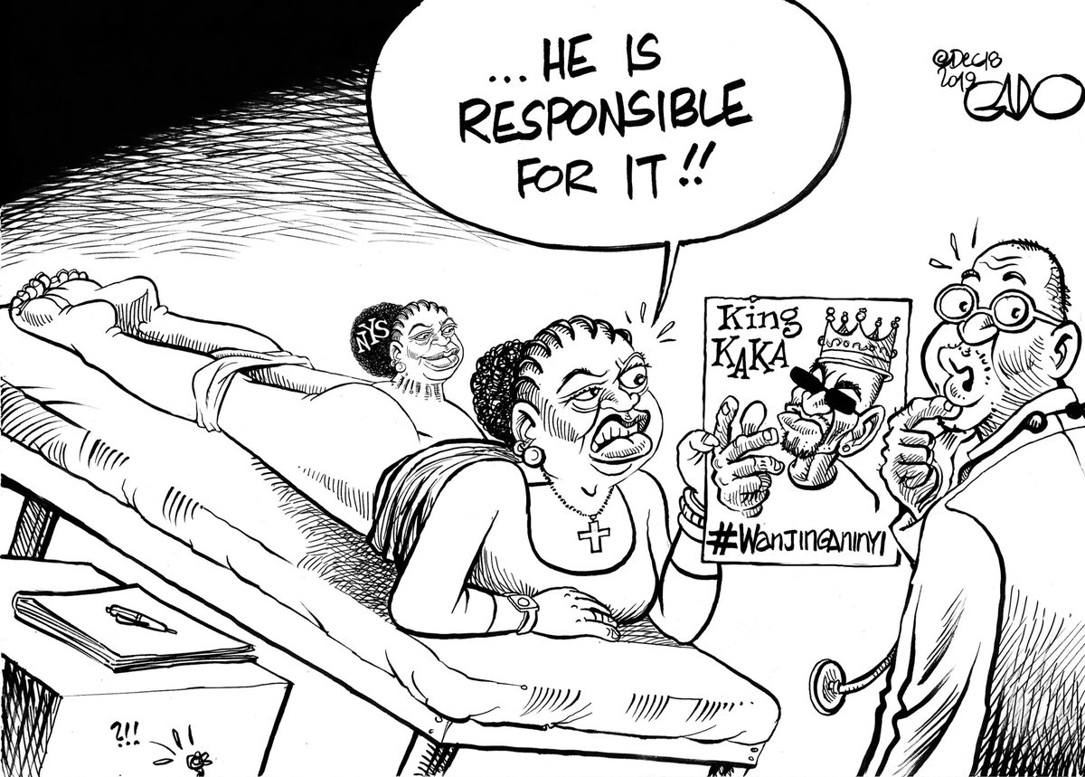 iGaddo's tweet photo. Waiguru Vs King Kaka!
In your @StandardKenya
#Wajinganyiyi https://t.co/aCFIN9DE8k