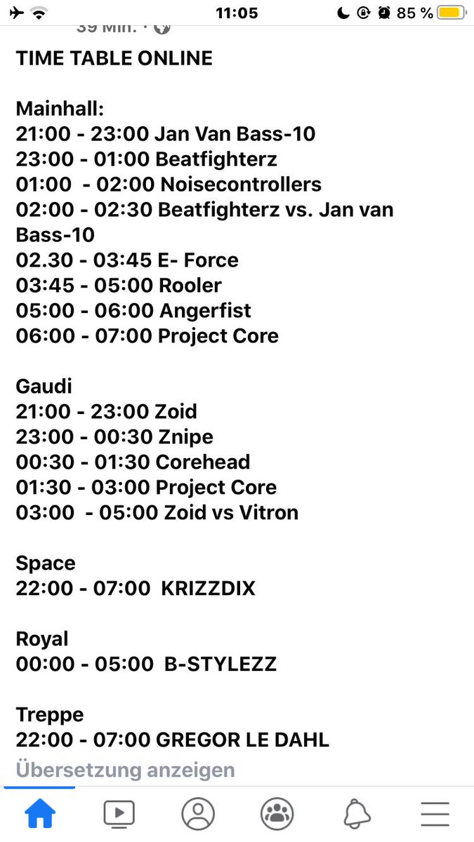 Luki101103's tweet photo. 11:00 p.m. - 1:00 a.m. Beatfighterz 1:00 a.m. - 2:00 a.m. Noisecontrollers
 2:00 a.m. - 2:30 p.m. Beatfighterz vs Jan Van Bass-10 
2:30 a.m. - 3:45 a.m. E-Force😍🔥 3:35 am - 5:00 am Rooler😍🔥
 5:00 a.m. - 6:00 a.m. 
6:00 a.m. - 7:00 a.m. 
Project Core (Closing Set) 😍🎉🔥 https://t.co/lh7HtOLOxn
