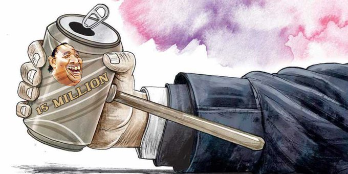 bryorowan's tweet photo. If at all #WaitituBribesJudges is real, then I think the Judiciary is in deed the weakest link in the fight against corruption. No wonder some people boycott government functions. #WajingaNyinyi. https://t.co/iL8noDCsjv
