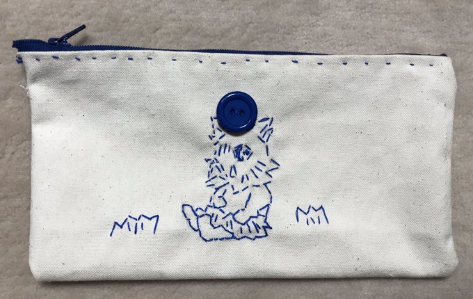 家庭科のペンケース作りで伊之助縫った?? 
