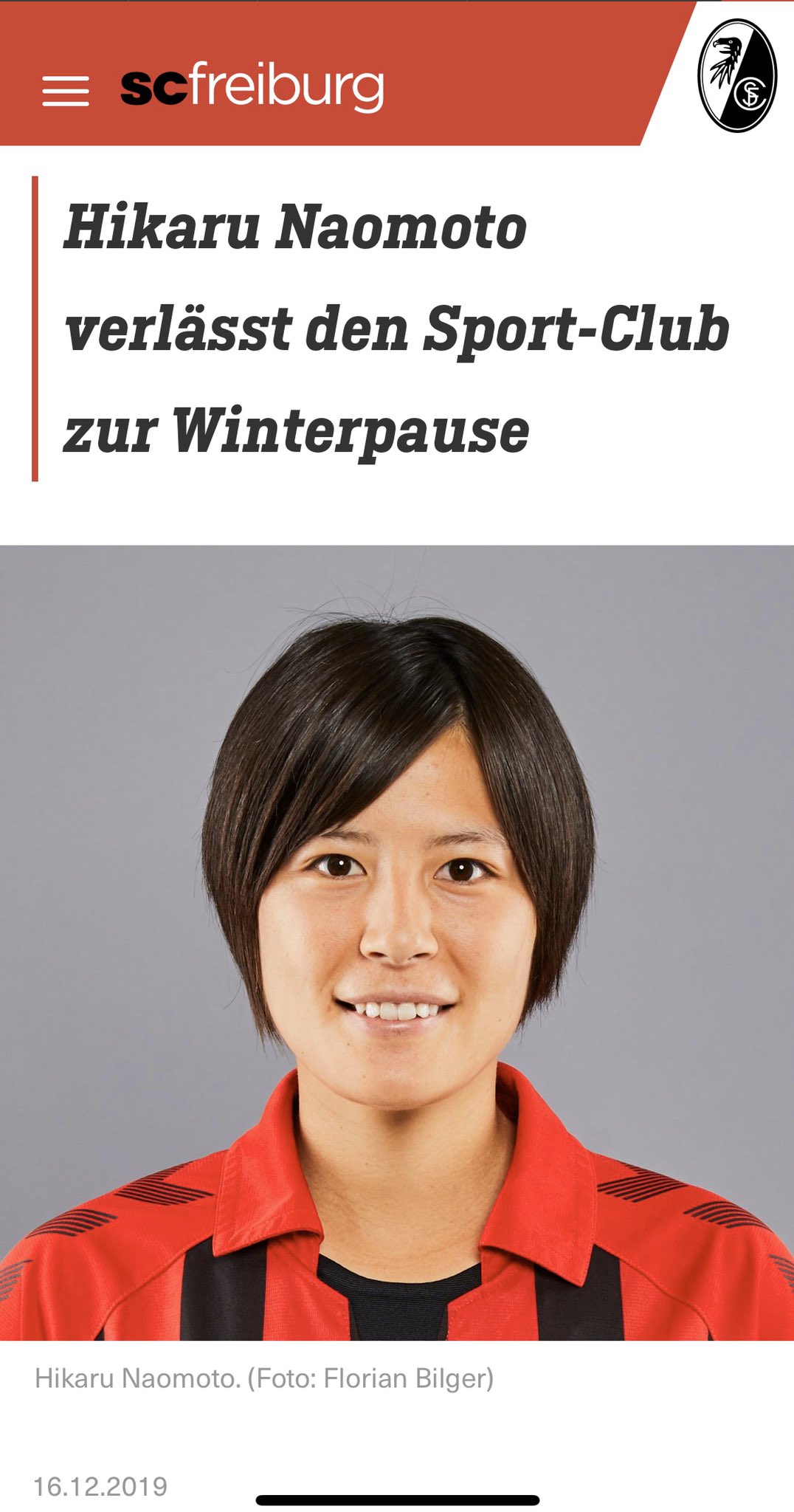 猶本光 Hikaru Naomoto 12月でsc Freiburgを離れます 私の決断をクラブが尊重してくれて感謝しています ドイツでの1年半 今までとは違う世界を見て 聞いて 体験して 学びました そしてたくさんの人に支えられ 助けられました この経験と感謝の 猶本光 Hikaru Naomoto 12月でsc Freiburgを離れます 私の決断をクラブが尊重してくれて感謝しています ドイツでの1年半 今までとは違う世界を見て 聞いて 体験して 学びました そしてたくさんの人に支えられ 助けられました この経験と感謝の
