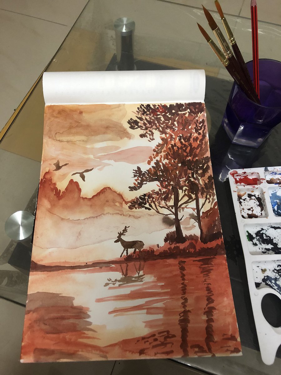 Wednesday motivation # quickpainting #Watercolor #midweekmotivation