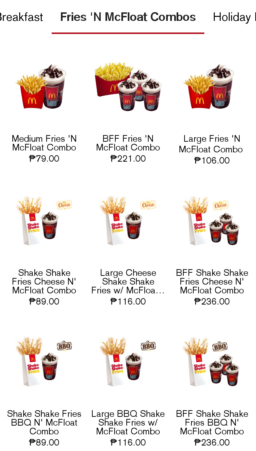 Bff fries price deals