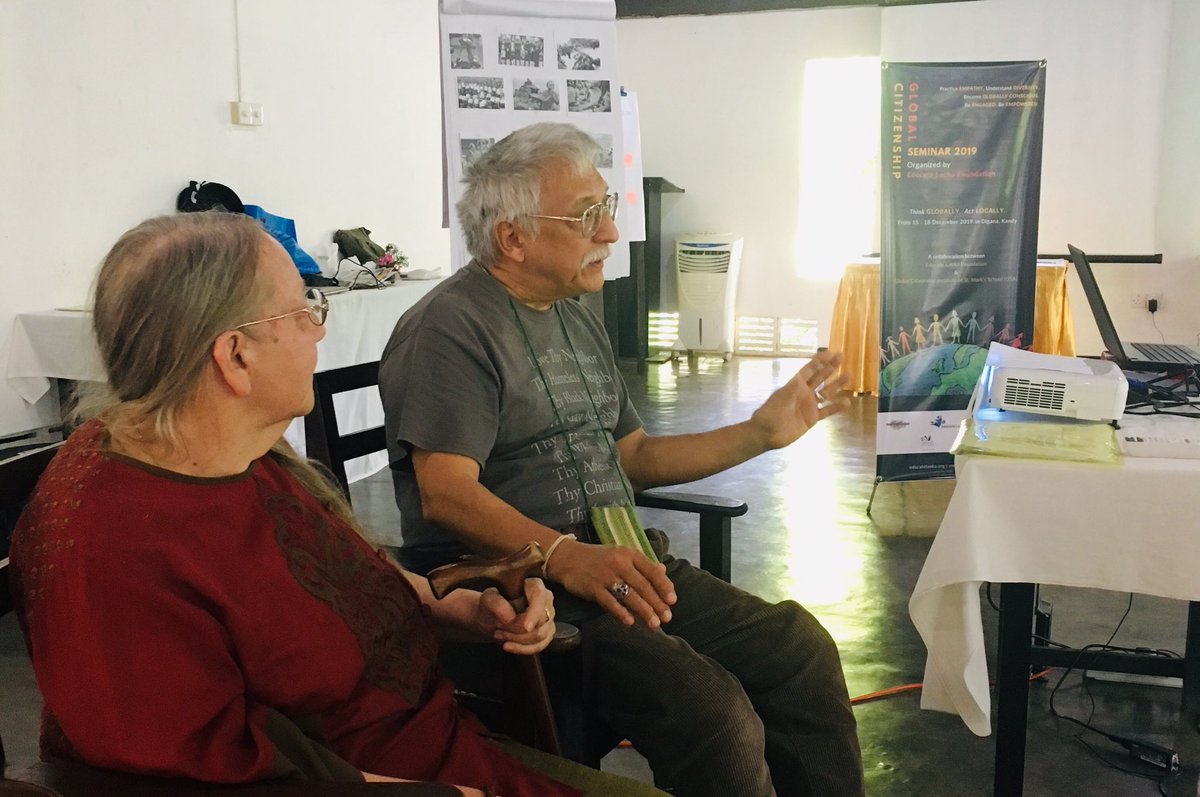 EducateLanka's tweet photo. @EducateLanka #GlobalCitizenshipSeminar2019 Day 2 in #Kandy 🇱🇰 #GCS19 #DesignThinking #GlobalCitizen #GlobalEducation #ThinkGloballyActLocally #FutureOfEducation #SEL #Theatre #Empowerment #Opportunities #FutureLeaders
#Yoga #Mindfulness #HumanRights #VirtualConnection 🌎🇺🇸 https://t.co/Yi77TEHRD9