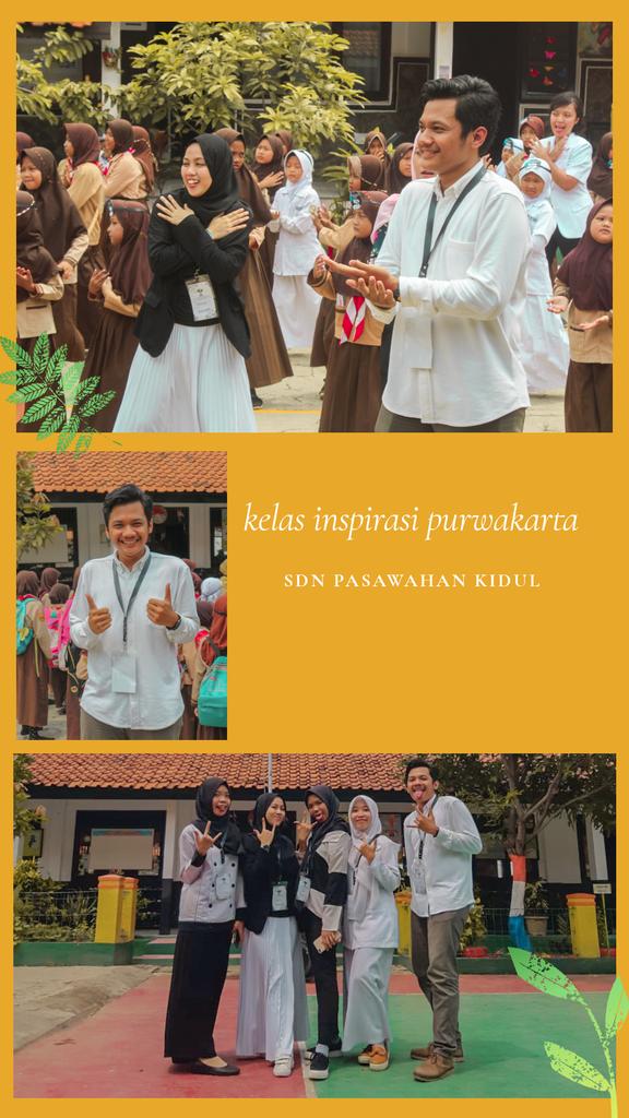 Thankyou kelas inspirasi purwakarta for hiring me as inspirator 😆