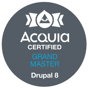 Wir gratulieren unserem CTO @phvonbergen zum Grand Master für #Drupal8. Dank dieser exklusiven Zertifizierung profitieren Sie von unserer Expertise für #Websites. Wann dürfen wir Ihre erstellen?
ow.ly/Fvcc50xC6yP