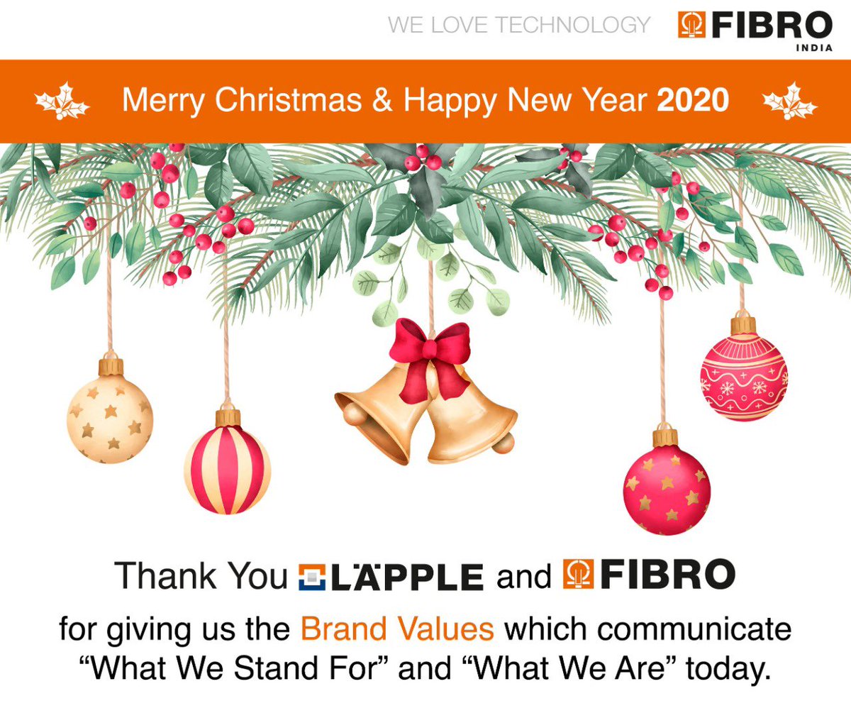 FIBROINDIA's tweet photo. Thank you, LÄPPLE and FIBRO GmbH to drive our Thoughts Towards Innovation !
We wish everyone Merry Christmas and Happy New Year 2020!

#FIBRO #Team #Strength #Power #UltimatePrecision #StandardParts #RotaryTables #Christmas #MerryChristmas #Festivals #Values #Gifts #Grateful https://t.co/0PHW8VJXro