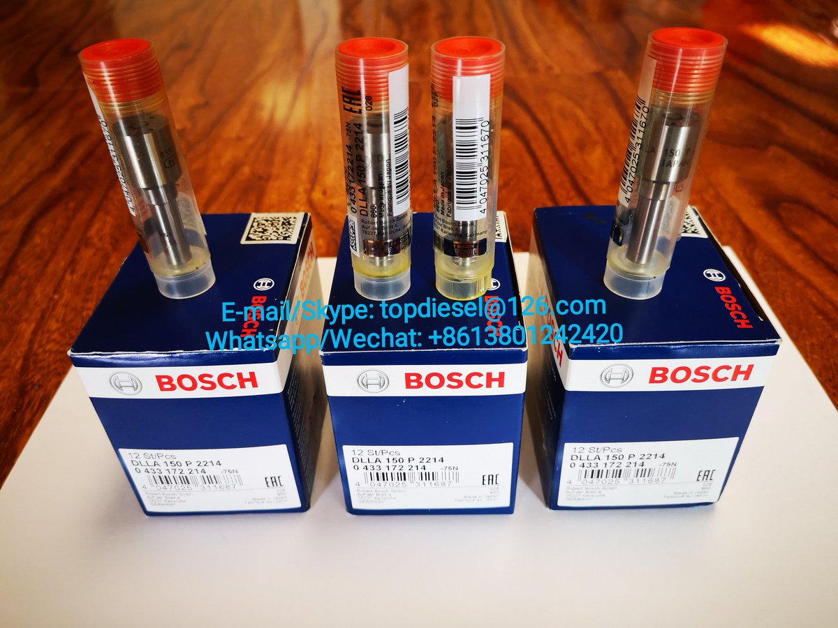 BJTOPDIZEL's tweet image. Original Bosch common rail nozzle 0433172214 / DLLA150P2214🌺
For injector: 0445120258
Application: JAMZ (Russian) Mahindra (India) Doosan (Korea)

#injector #dieselinjector #Boschinjector #JAMZ #DLLA150P2214 #Bosch0433172214 #nozzle0433172214 #Bosch0445120258 #Mahindra #Doosan