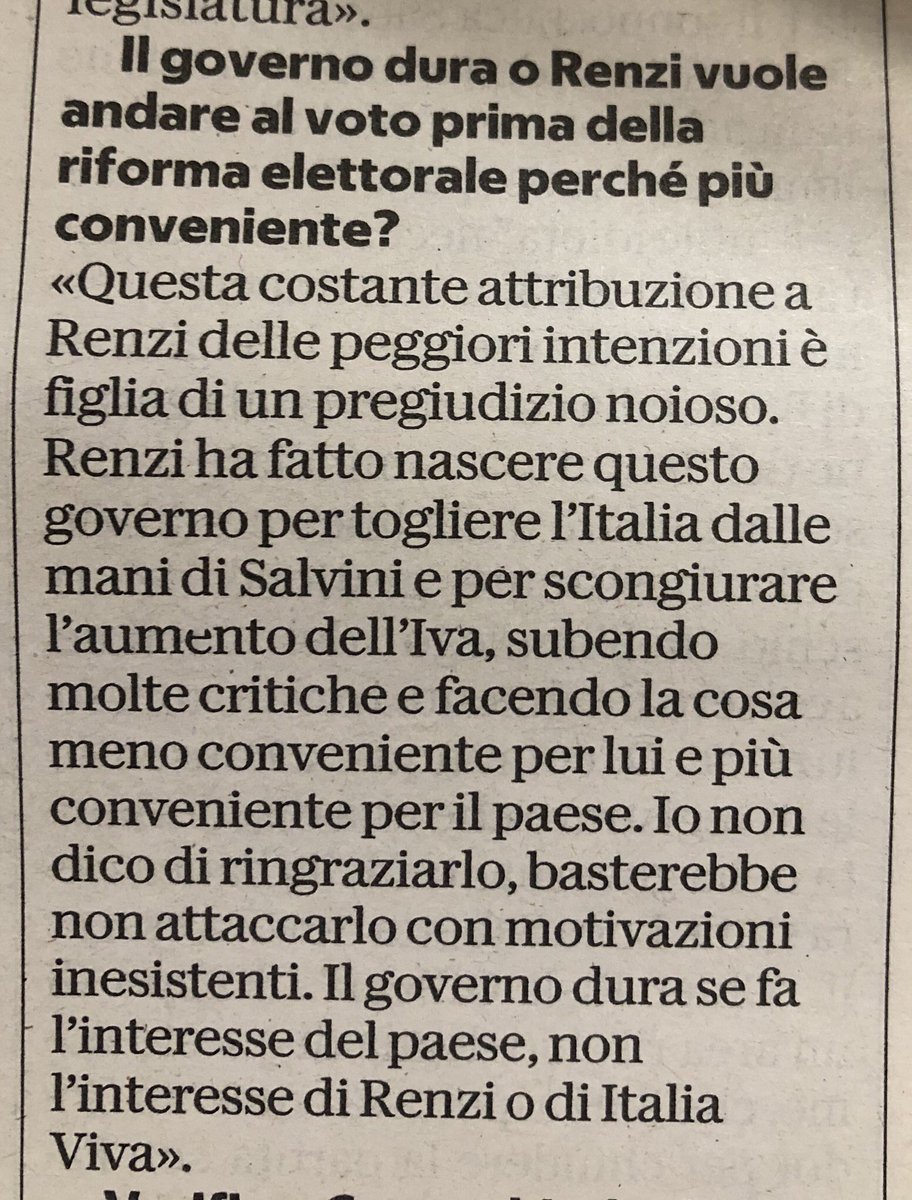 VeroDeRomanis's tweet photo. On. #Boschi @repubblica “Renzi ha fatto nascere governo per evitare Iva”. Allora 1) Iva evitata con + debito e + tasse; 2) per 2021-22 Iva ancora pari a oltre 40 mld; 3) Iva 2020 messa per 19 mld da gov. Renzi e 4 da Conte 1. Ma perché raccontare una realtà che non c’è? https://t.co/d2td5CkvVu