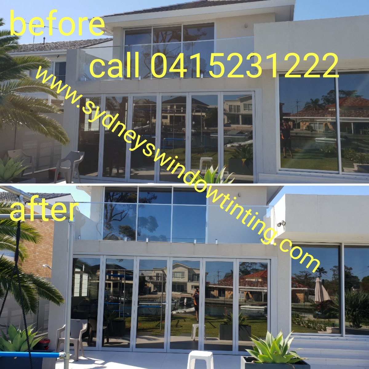 SydneysWindow's tweet photo. https://t.co/BdLsg9ZgMi
#Housewindowtinting
#windowtinting
House window tinting life time warranty
UltraGard film 
Carbon Ceramic Technology 
Matrix 24%
99%UV protection
75% heat reduction 
65%Glare reduction 
Call for a free Quote today 0415231222 https://t.co/VeLk7QVOCY