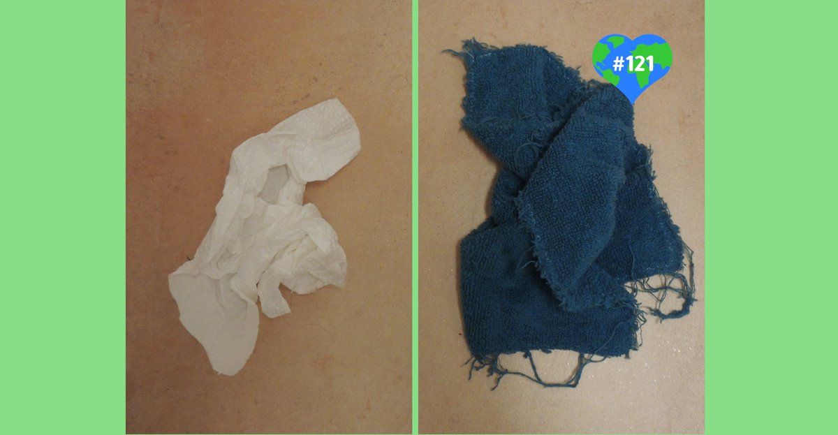 365 Sustainable Decisions Challenge

#121 - Using small towel instead of kitchen paper to dry hands

More on: SustainableDecisions.eu

#sustainableliving #sustainability #sustainable #ActNow #ActOnClimate #actonclimatechange #ClimateAction #sharingsolutions #zerowaste