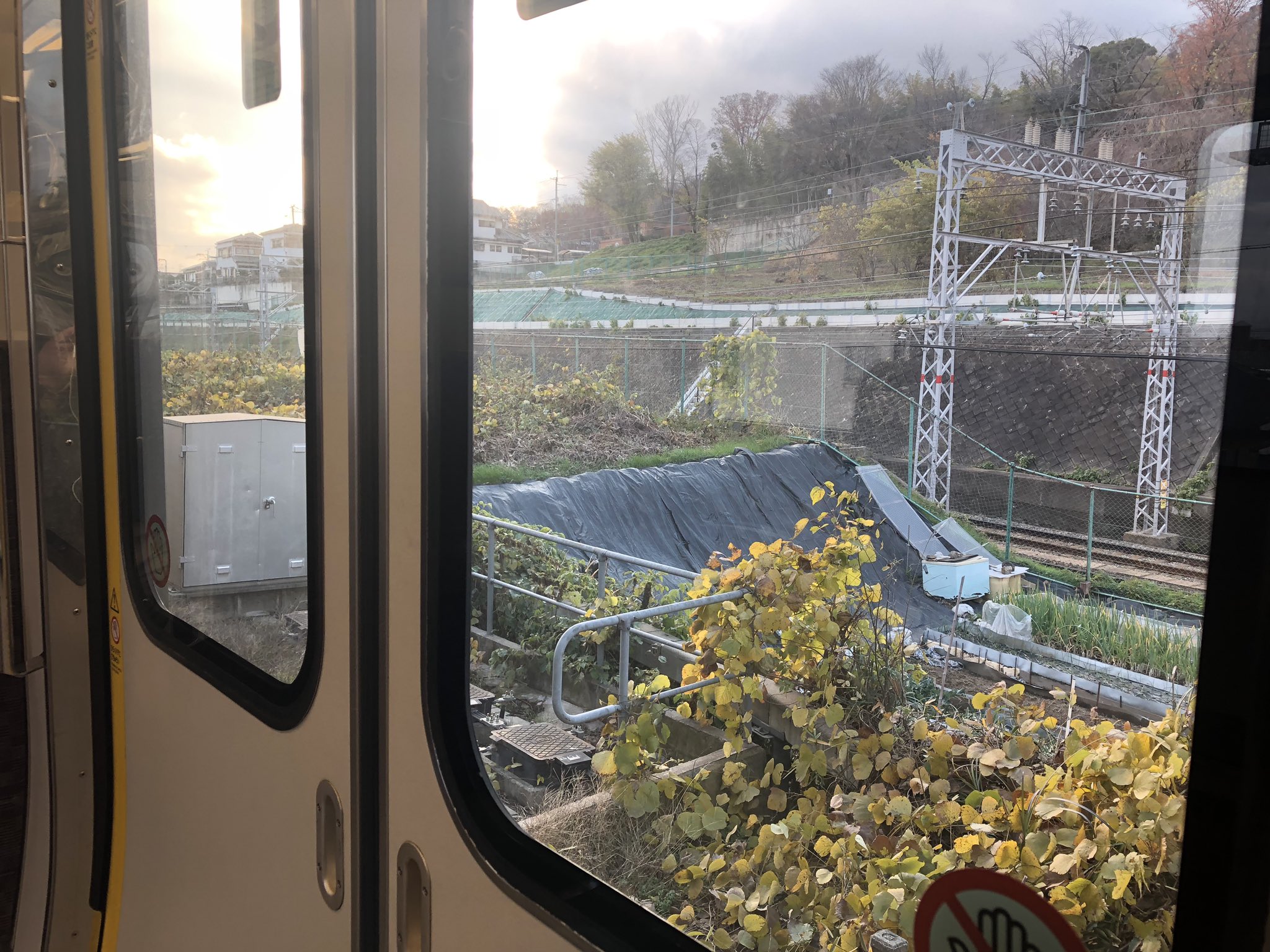 京都線の山崎駅～長岡京駅間で人身事故が起きた画像