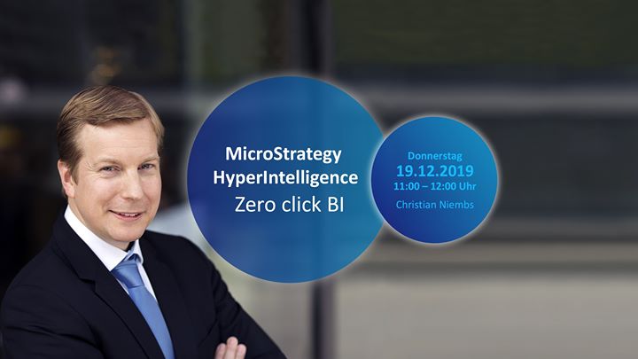 btelligent's tweet image. Wirklich smart ist ein Tool, wenn es Antworten liefert, noch bevor wir danach fragen mussten. #HyperIntelligence nennt sich diese Erweiterung von @MicroStrategy. Wie sie funktioniert, zeigt Christian Niembs morgen in seinem Webinar. Nicht verpassen! bit.ly/35tlgET