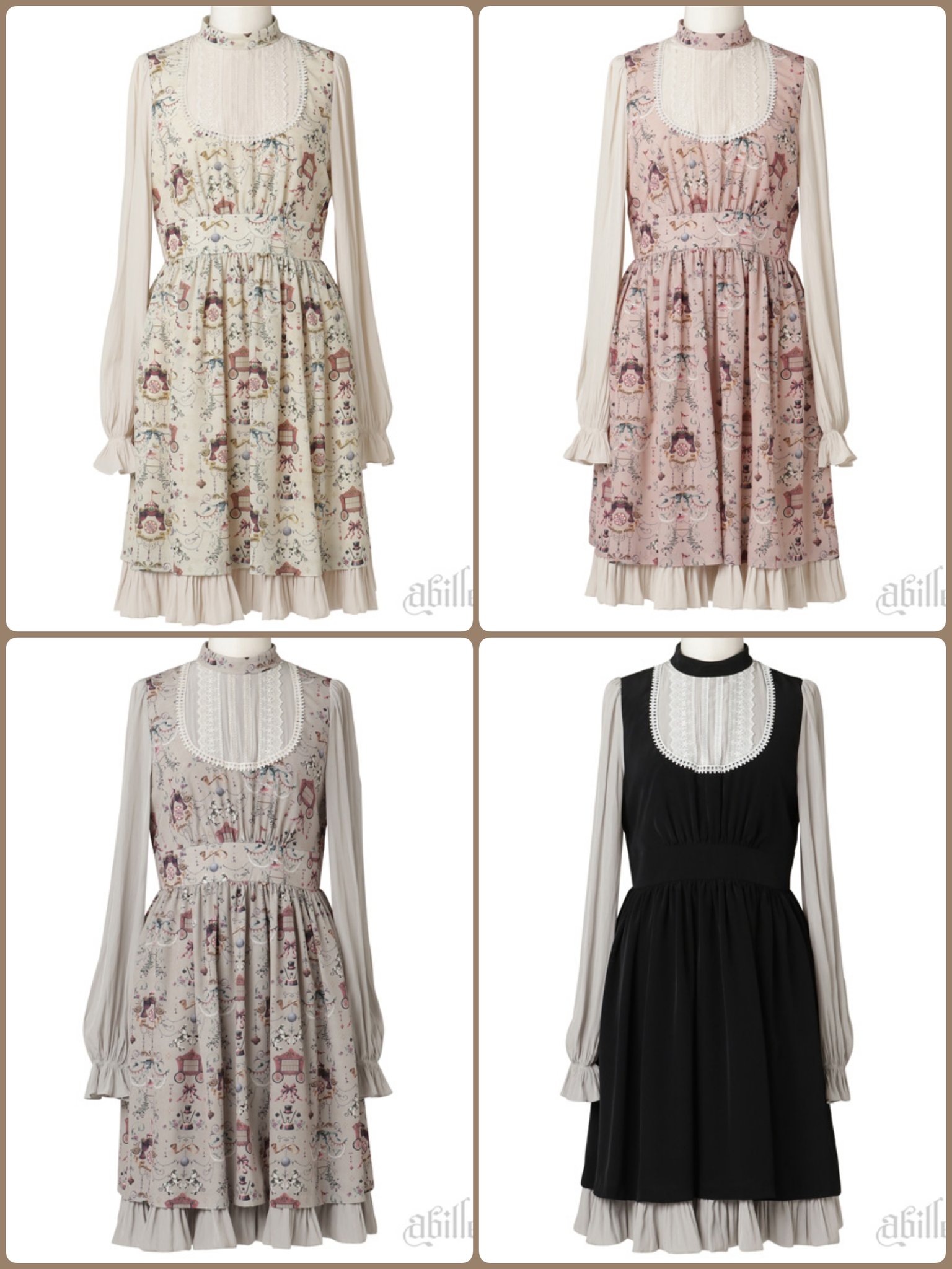 abilletage アビエタージュ　レジメンタルストライプワンピース abilletage｜アビエタージュ（新品）お洋服の通販(134点