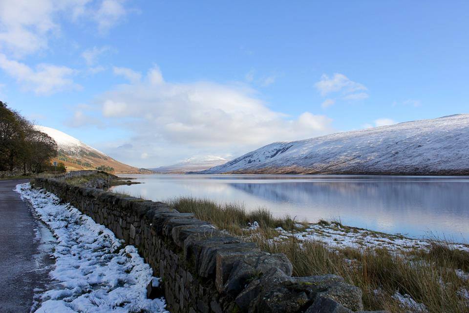 On the eighteenth day of December, True Highlands brings to you... a snowy Loch A'Chroisg by Gill Myers.