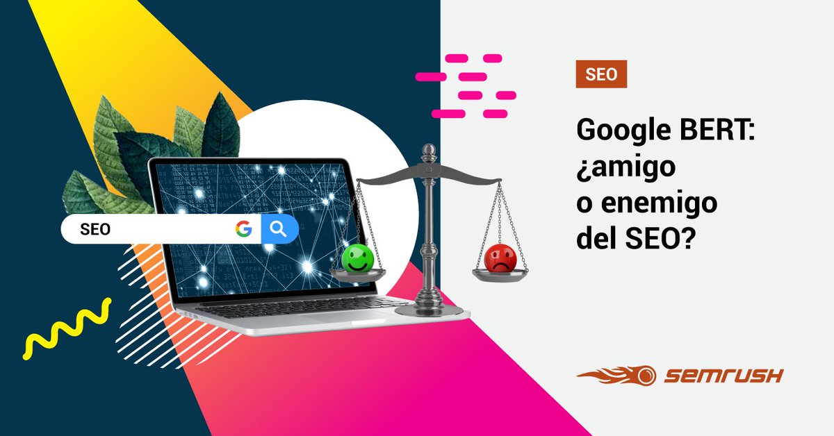 semrush_es's tweet photo. Google BERT: ¿amigo o enemigo del SEO? por @ElabsConsulting https://t.co/OixPlUEDpM vía @semrush_es #bert #seo https://t.co/KsiDVXABqk