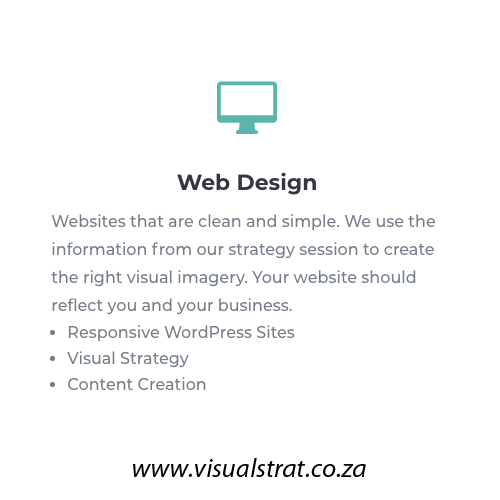 VisualStratZA's tweet photo. Does your website fulfil your business needs for 2020?

I'm a creative web design consultant with over 12 years experience. Please contact me via email to set up a discovery meeting in 2020. https://t.co/1Nzkfu6okI