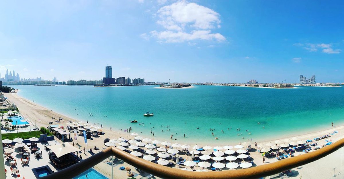 RoyalCentralAE's tweet photo. Unwrap the gift of 'escapade' and escape with your family for a memorable holiday at a magnificent beachfront haven at Royal Central Hotel The Palm. 
Thank you @linkafu for this amazing shot! You captured the view perfectly!
For reservation, call +971 4 873 9300  #RoyalCentralAE https://t.co/IbKaZZrimd