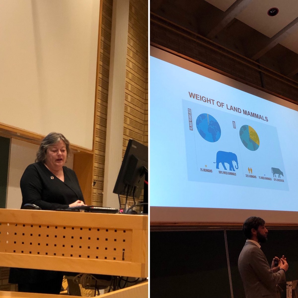 mette_qvist's tweet photo. En hel dag med bynatur @DK_GBC vinterkonference blev skudt igang af en veloplagt @MetteGjerskov miljøordfører @Spolitik @regeringDK efterspørger input til #biodiversitet #bæredygtigt #dkbyg 1000 tak også for resten af dagens oplæg #videndeling #GBCbynatur #dgnb https://t.co/aYUiJrgI7w