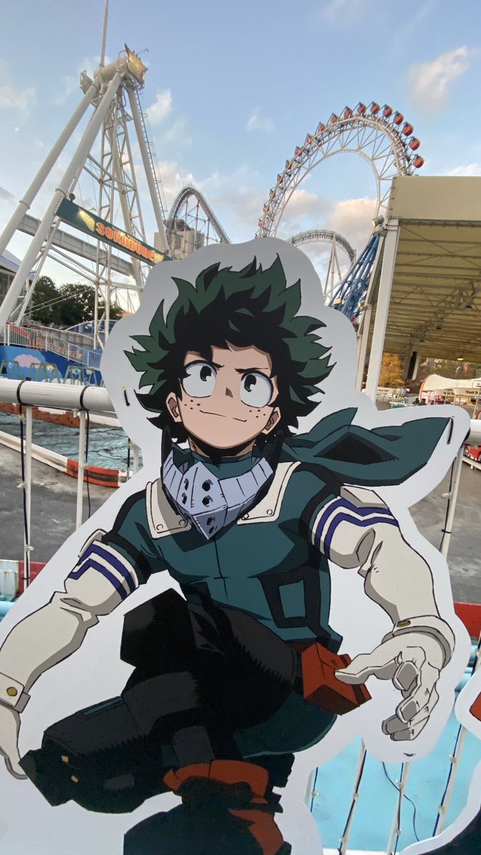 東京ドームシティヒロアカコラボ!にきた! 