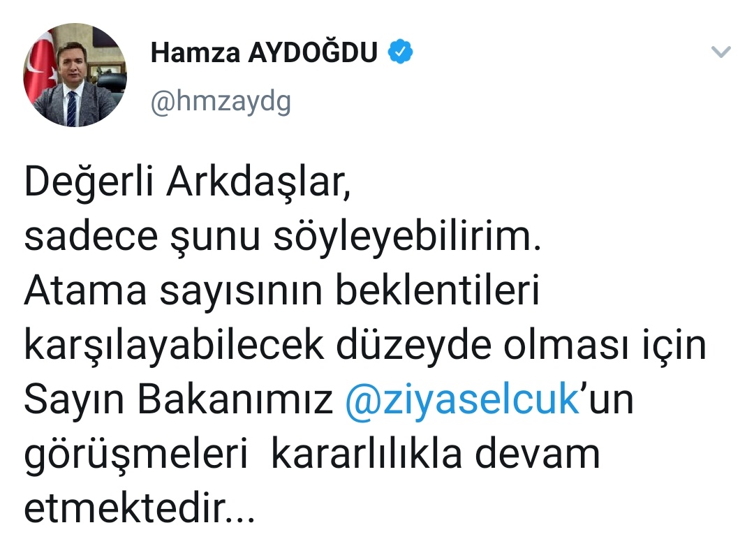 eker_buuket's tweet photo. Hamza müdürüm biz artık kime inanalım kimi dinleyelim nasıl edelim bir şey söyleyin bizi bir lafıyla sevindiren bir lafıyla üzen cevap alabildiğimiz tek insan sizdiniz bakanlıkta biz buna istinaden hep ümitle bekledik ne yapalım artık biz @hmzaydg 😣

#20BiniKabulEtmiyoruz https://t.co/w0Xzk0Ga8o