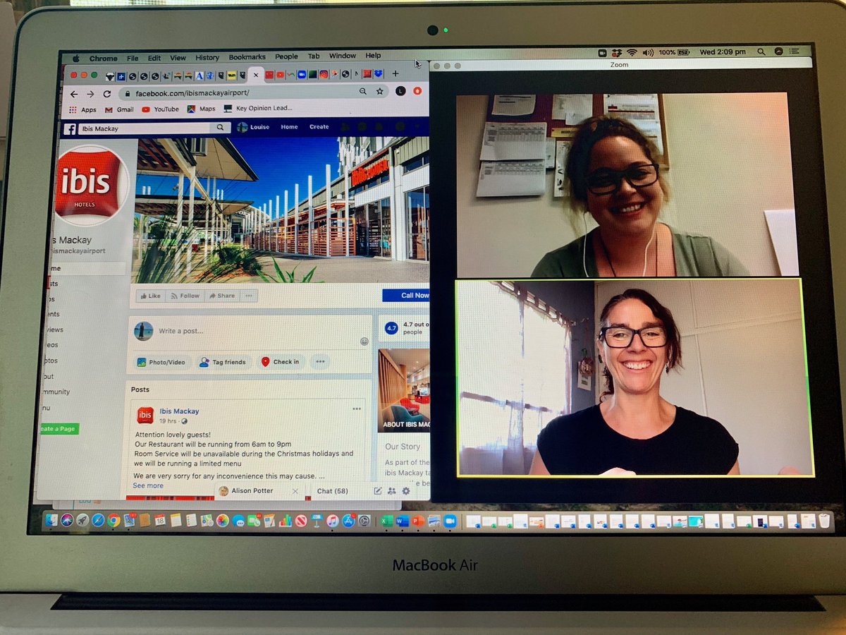 DRTourismAU's tweet photo. Digital mentoring as a part of the @QldGov Tourism Industry Business Capability program is well underway! We are excited to be working with the Queensland Government and @TheQTIC on this exciting initiative!! ๐๐
#qtic #qldgov #drtourism https://t.co/inE3aOgE12