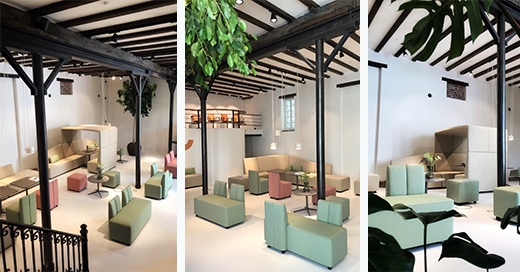 OceeDesign's tweet photo. Take a look at our Dusseldorf showroom where the FourLikes® has been used to transform a very open space into one that can be used for #collaborative meetings, #socialising with #showroom visitors and when required, for short bursts of private, #highfocuswork. 👌 https://t.co/E8sSjgv6kV