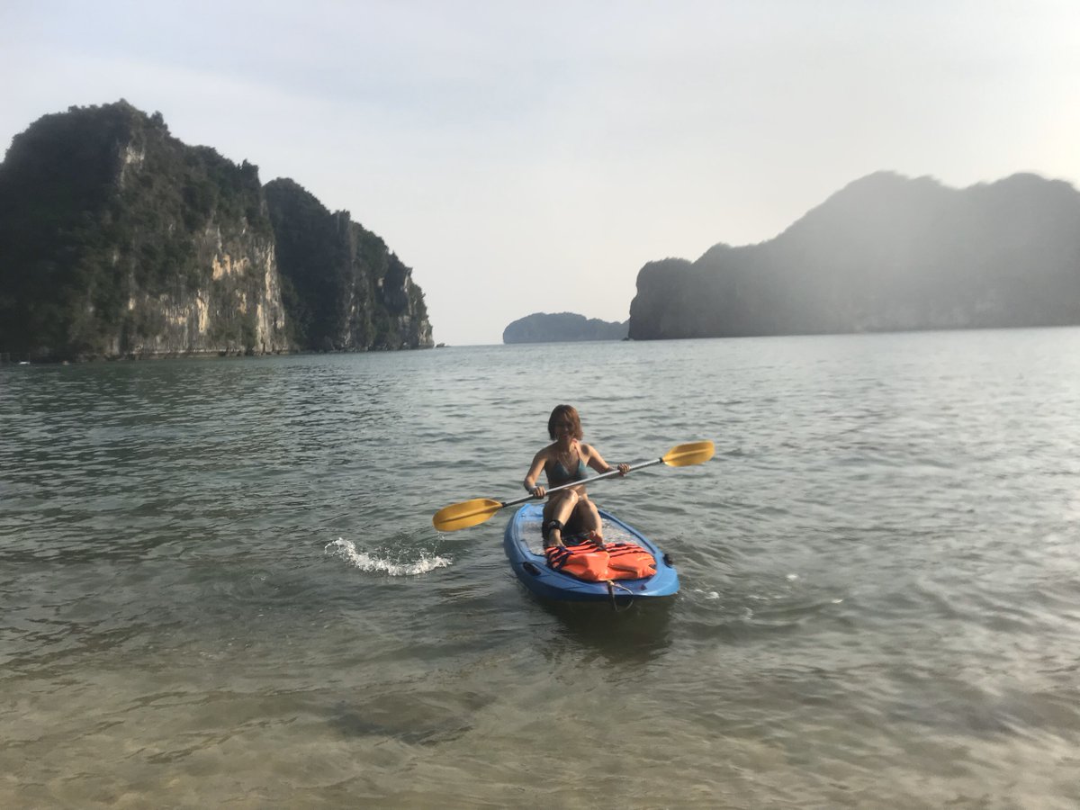 oasisbaypartyc1's tweet photo. Its time for kayak!! yay!!
π β΄οΈ π»π³ https://t.co/AyVLcNItvr π¬ β΅οΈ π
#oasisbaypartycruise #halongbay #travel #vietnam #kayak #nature #freedomisland #sea https://t.co/5mu0AQ8osB