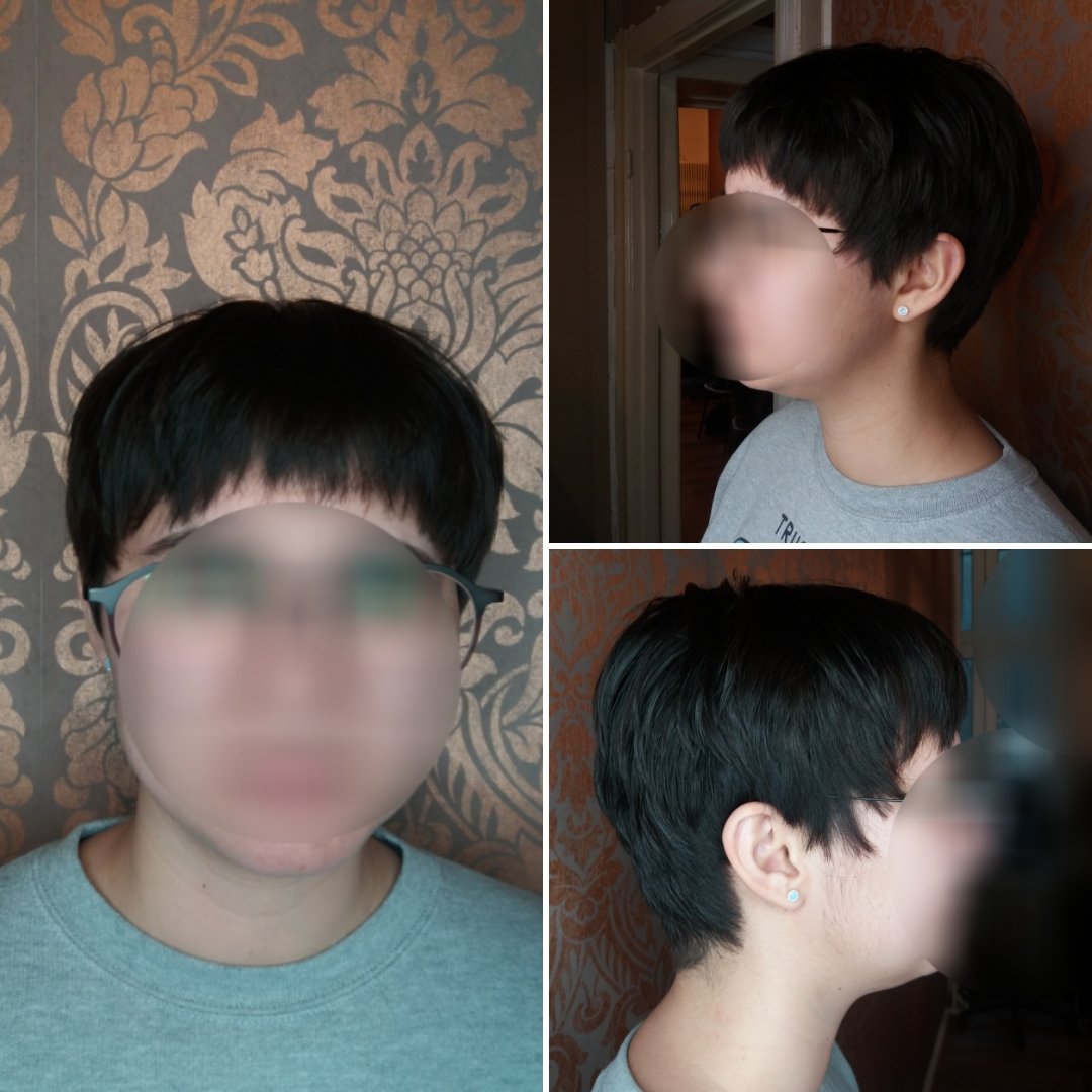stylistinmaria's tweet photo. Pixiecut #shorthair #kurzehaare #love #Fancy #haircut #hair #hairstyle #HairLove #hairandbeauty #Berlin #schöneberg #germany #annikahairstylist #mariaberlinhairdresser #beforeandafter #NewStart #friseur #hairdresser #haarstudio https://t.co/r2nI0B4iOe