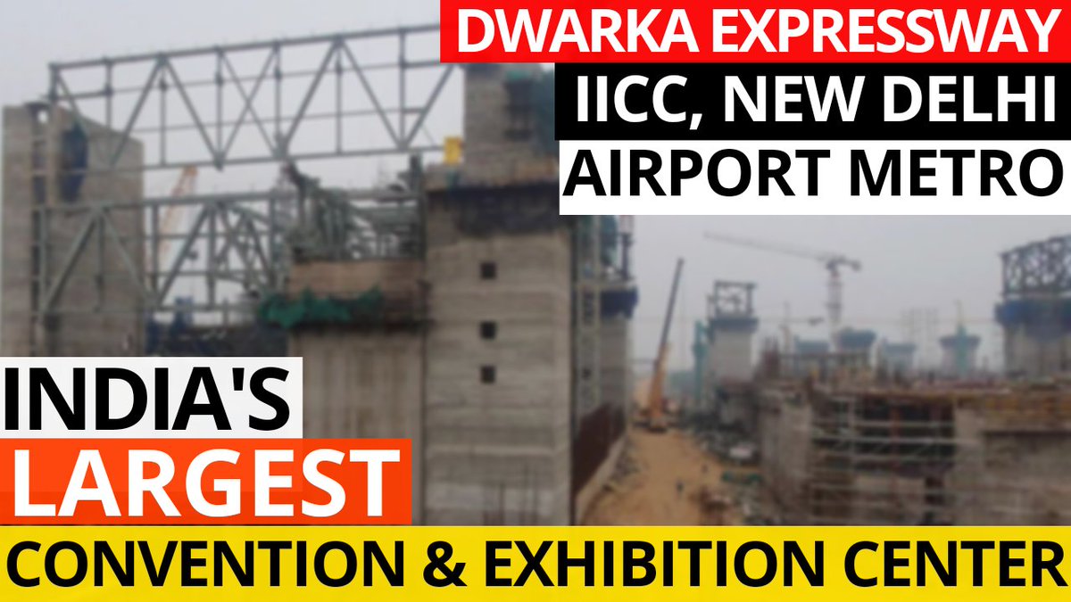 #DwarkaExpressWay | #IICC #NewDelhi 🇮🇳 #INDIA's LARGEST Exhibition &amp; Convention Centre + Airport #Metro Update

ZERO extension of #Gurugram metro in last 10yrs. We URGE #Haryana CM <a href="/mlkhattar/">Manohar Lal</a> to Conect Gurgaon Metro to #IICCDwarka via #DwarkaExpressWay
<a href="/Dchautala/">Dushyant Chautala</a> <a href="/rakeshdaultabad/">MLA Rakesh Daultabad</a>